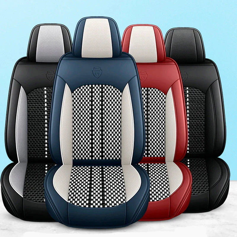 Capa Universal Completa para Carro em Couro Legítimo com AirBag
