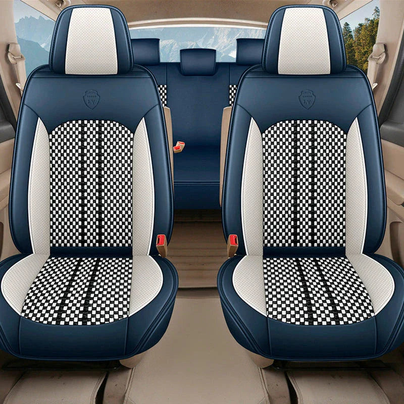 Capa Universal Completa para Carro em Couro Legítimo com AirBag