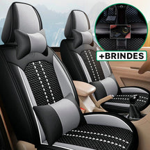 Capa Universal Completa para Carro em Couro Legítimo com AirBag