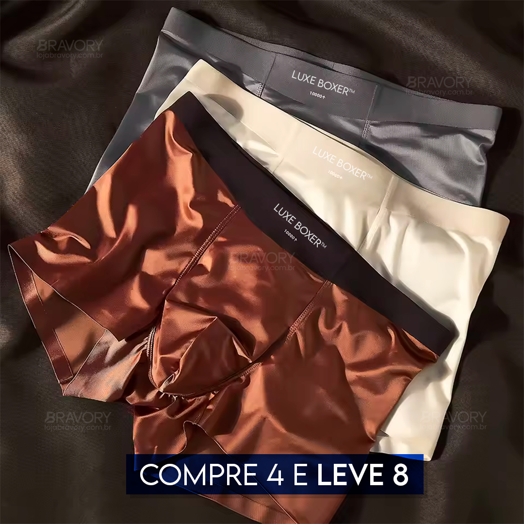 Deep Boxer™ - Cueca de Seda Premium