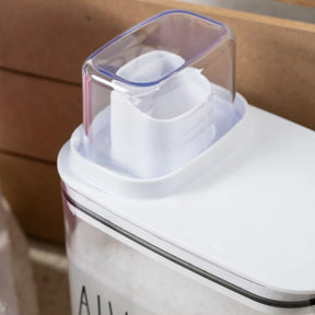 POTE COM MEDIDOR CLEAN BRANCO 2300ml (Kit com 3) + Frete Grátis